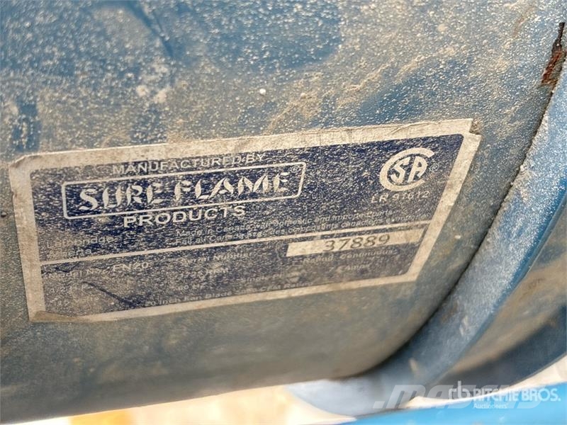  Sure Flame of (3) Sure Flame Fan Andre komponenter