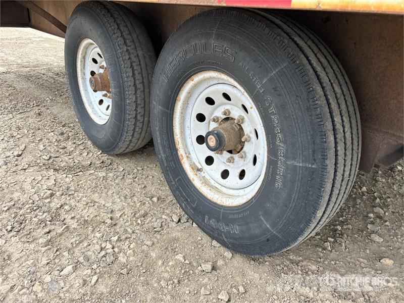 SWS 24 ft T/A Gooseneck Equipment Trailer Autotreilerid