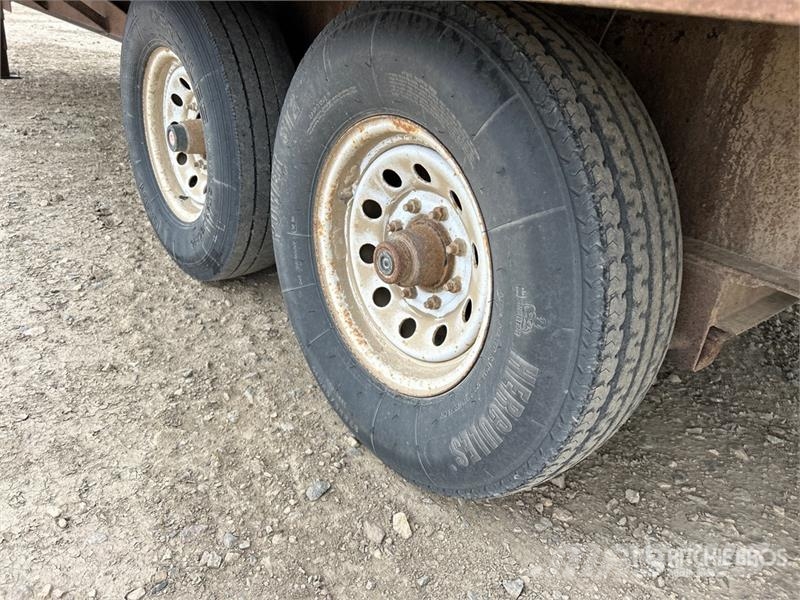 SWS 24 ft T/A Gooseneck Equipment Trailer Autotreilerid