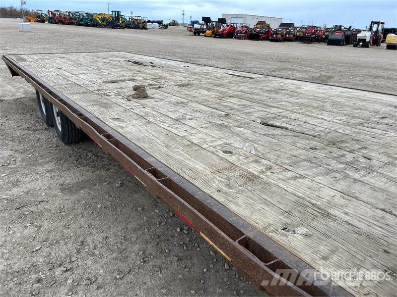 SWS 24 ft T/A Gooseneck Equipment Trailer Autotreilerid