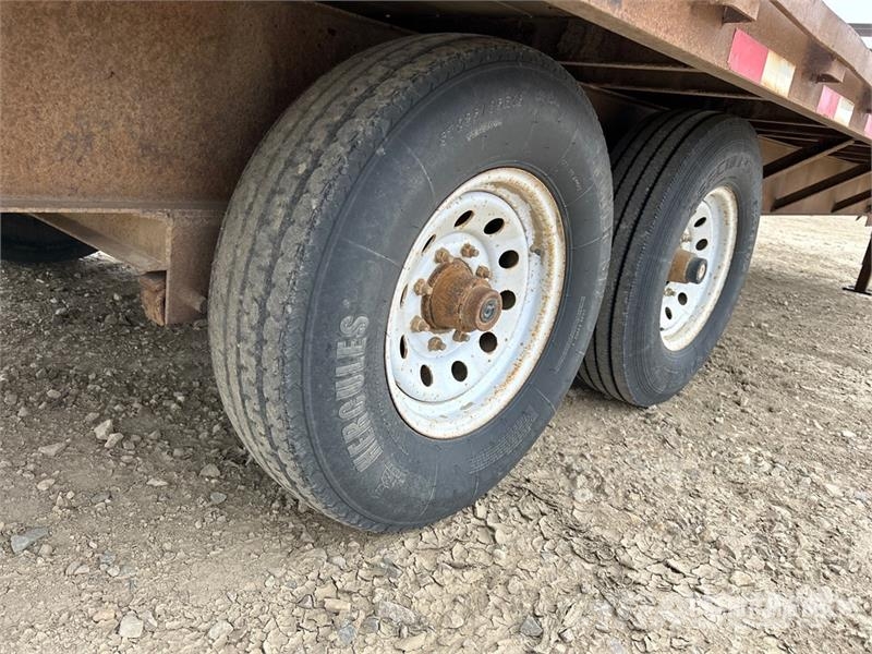 SWS 24 ft T/A Gooseneck Equipment Trailer Autotreilerid