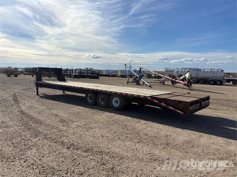 SWS 35 ft Tri/A Gooseneck Equipment Trailer Car carrier