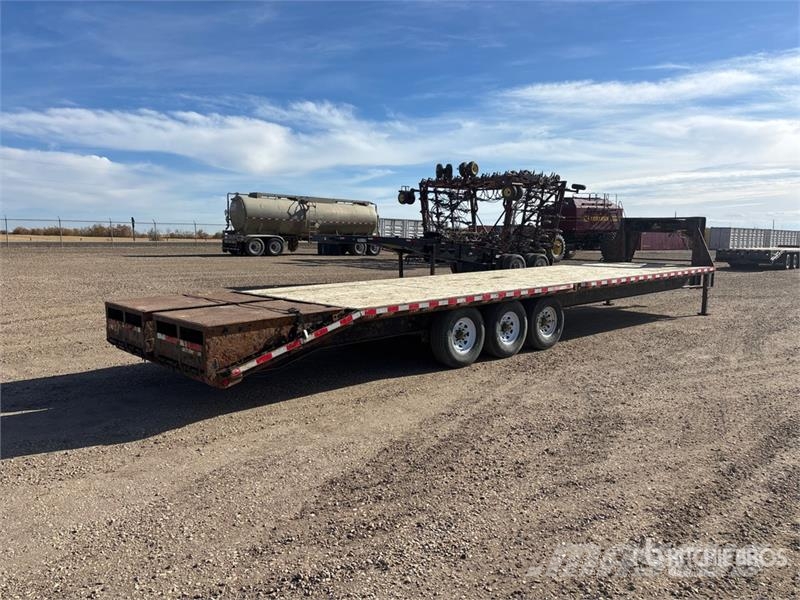 SWS 35 ft Tri/A Gooseneck Equipment Trailer Car carrier