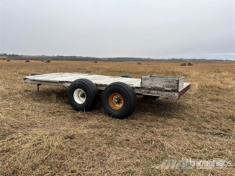 T/A 20 ft Bale Wagon Bale trailers