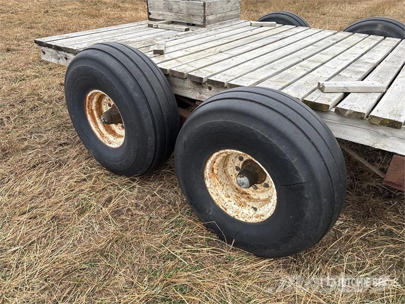 T/A 20 ft Bale Wagon Bale trailers