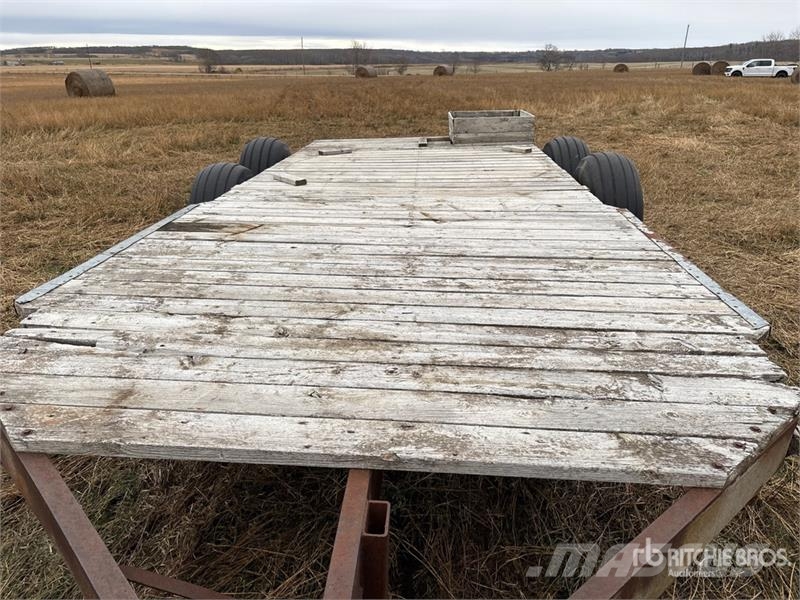 T/A 20 ft Bale Wagon Bale trailers