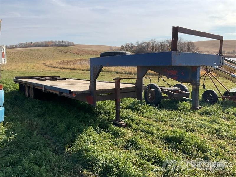 T/A 25 ft Bale Wagon Bale trailers