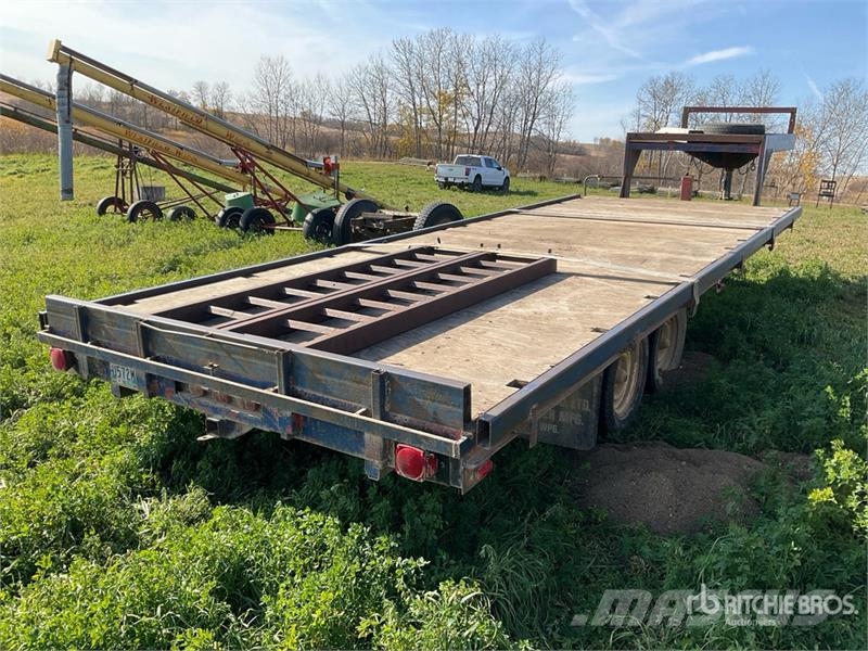 T/A 25 ft Bale Wagon Bale trailers