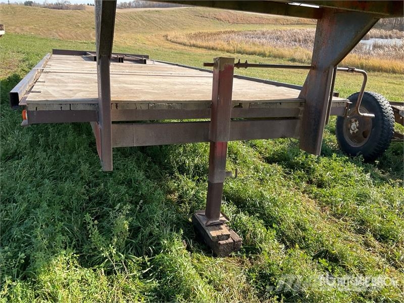 T/A 25 ft Bale Wagon Bale trailers