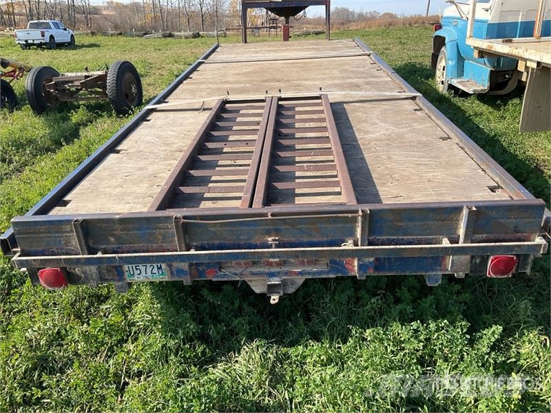 T/A 25 ft Bale Wagon Bale trailers