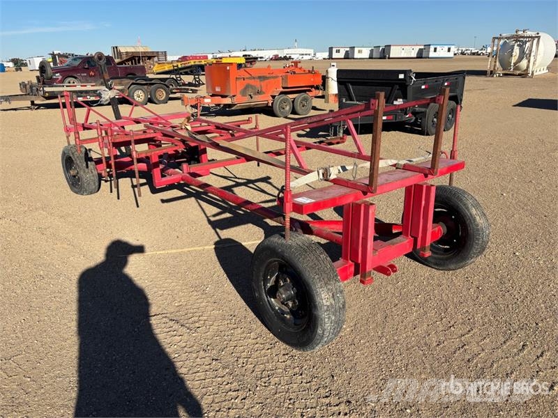 T/A 64 in × 14 ft Adjustable Extension Frame Wagon Muud haagised