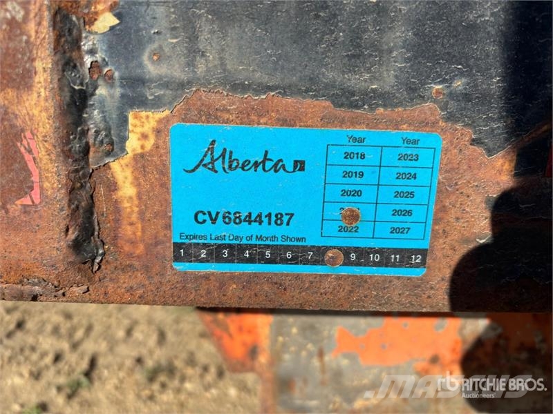 T/A Ground Frost Removal Trailer Other trailers