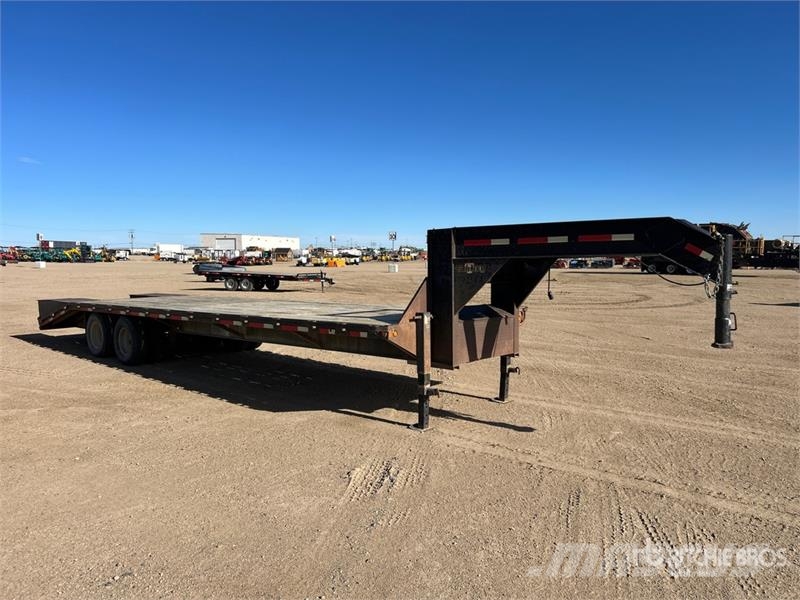 Tarnel 30 ft T/A Gooseneck Equipment Trailer Rimorchio per il trasporto di veicoli