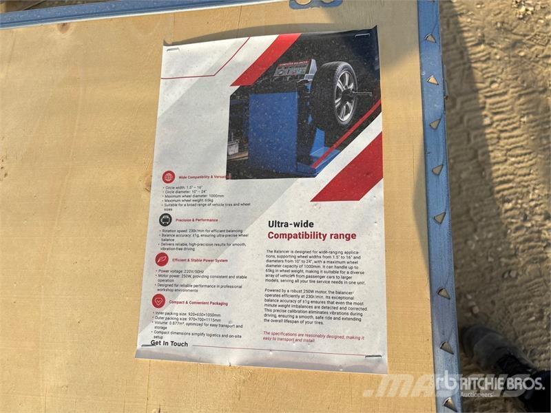 TBM-BLUE Wheel Balancer (Unused) Drugi deli