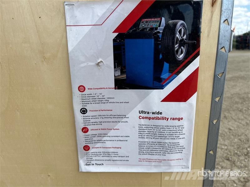 TBM-RED Wheel Balancer (Unused) Drugi deli