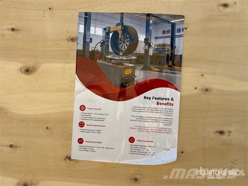 TC-RED Tire Changer (Unused) Ostalo za građevinarstvo