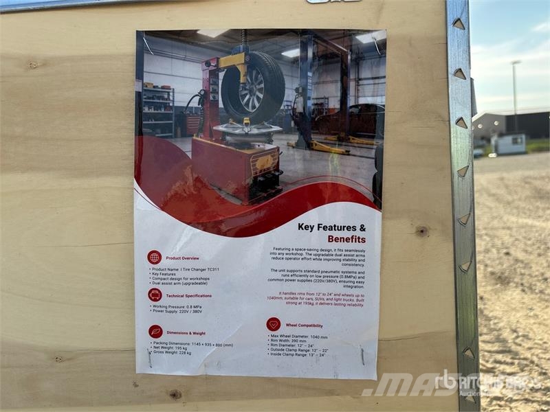 TC-RED Tire Changer (Unused) Ostalo za građevinarstvo