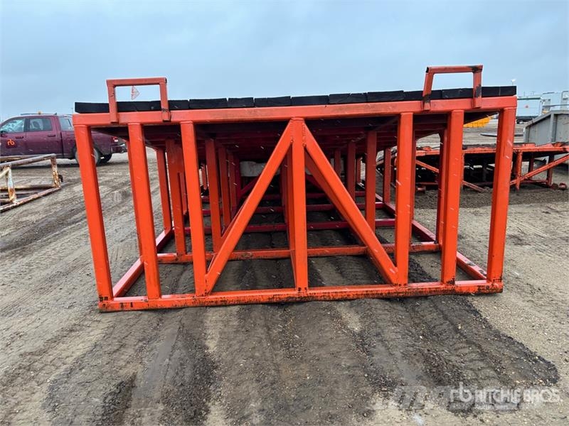 TDC Rig Mfg 24 ft x 12 ft x 6 ft Oilfield Ramp Équipement de traitement