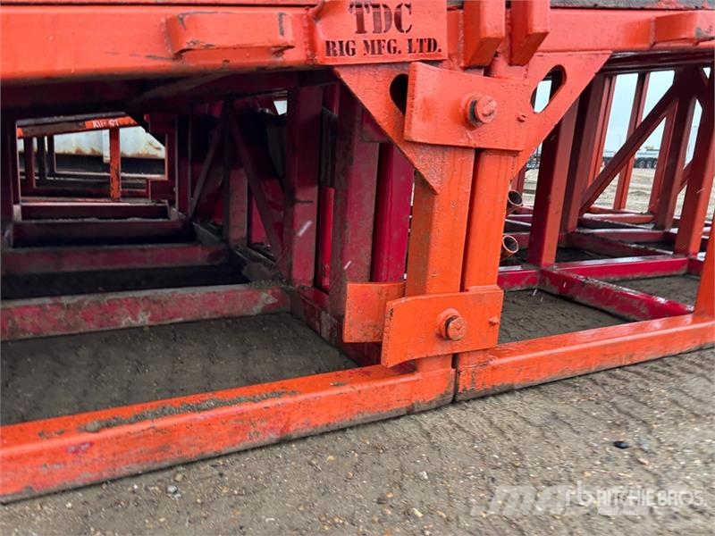 TDC Rig Mfg 24 ft x 12 ft x 6 ft Oilfield Ramp Équipement de traitement
