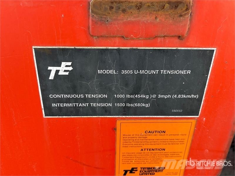 TE 3505 U Mount Tensioner Küçük araçlar