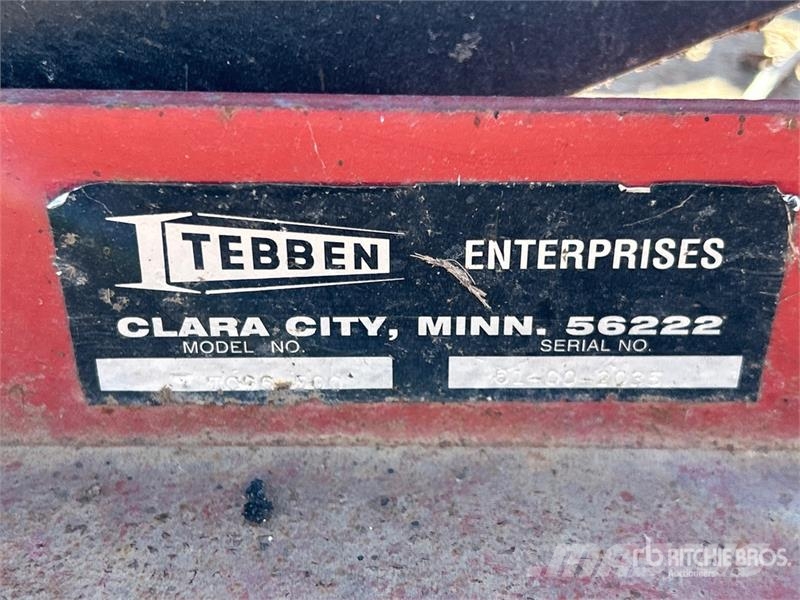 Tebben TC95-500 5 ft 3-Point Hitch Rotary Cutter Odstranjevalci krompirjevih stebel