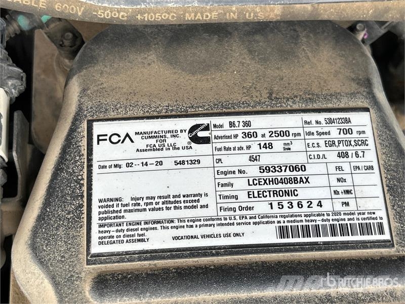  Telelift Ram 4500 المنصات الهوائية المثبتة على شاحنة