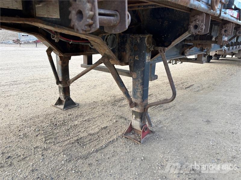 Temisko 53 ft Tri/A 53 ft Extendable Flatbed Trail Planhengere