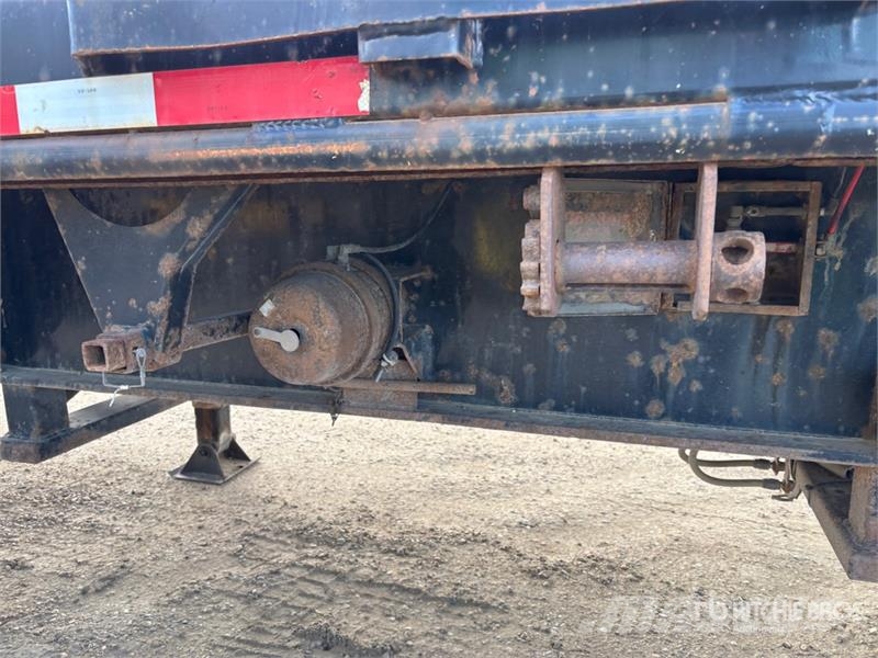 Temisko 53 ft Tri/A 53 ft Extendable Flatbed Trail Planhengere