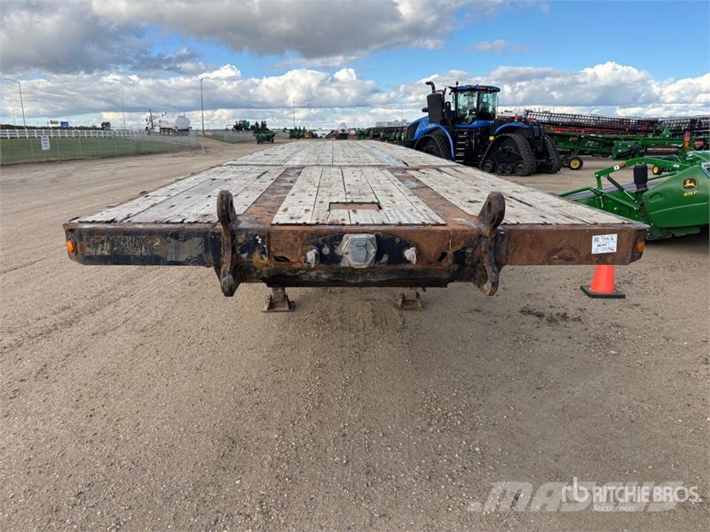 Temisko 53 ft Tri/A 53 ft Extendable Flatbed Trail Planhengere