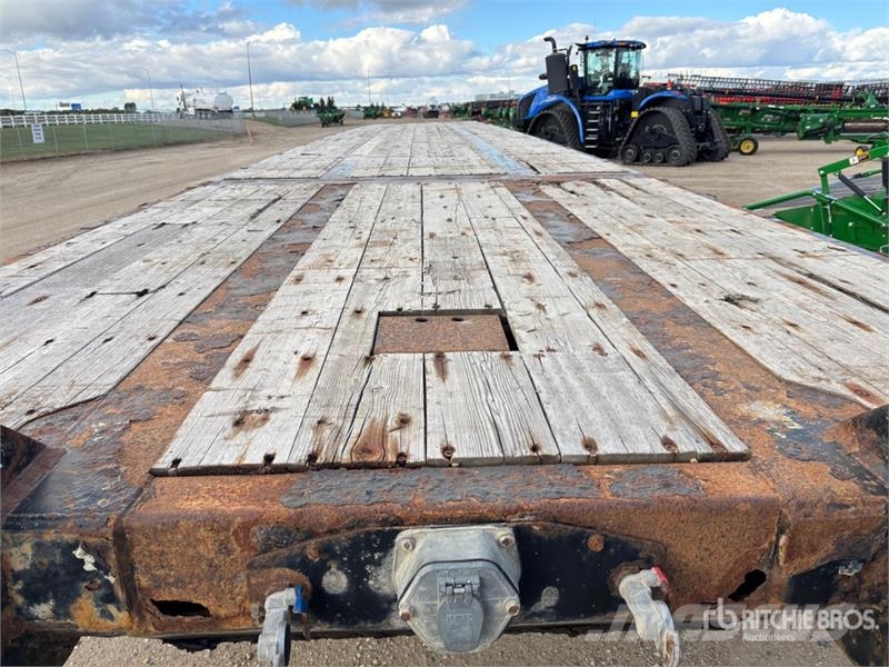Temisko 53 ft Tri/A 53 ft Extendable Flatbed Trail Planhengere