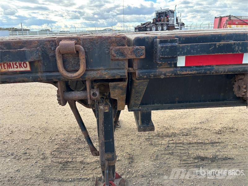 Temisko 53 ft Tri/A 53 ft Extendable Flatbed Trail Planhengere