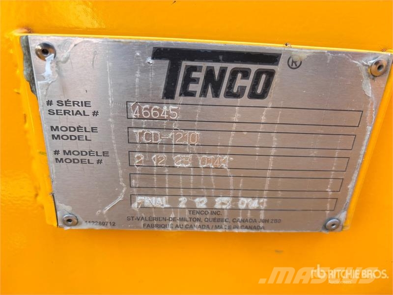 Tenco Hydraulic 14 ft Salt Spreader - Fits Truck Transportes - Outros