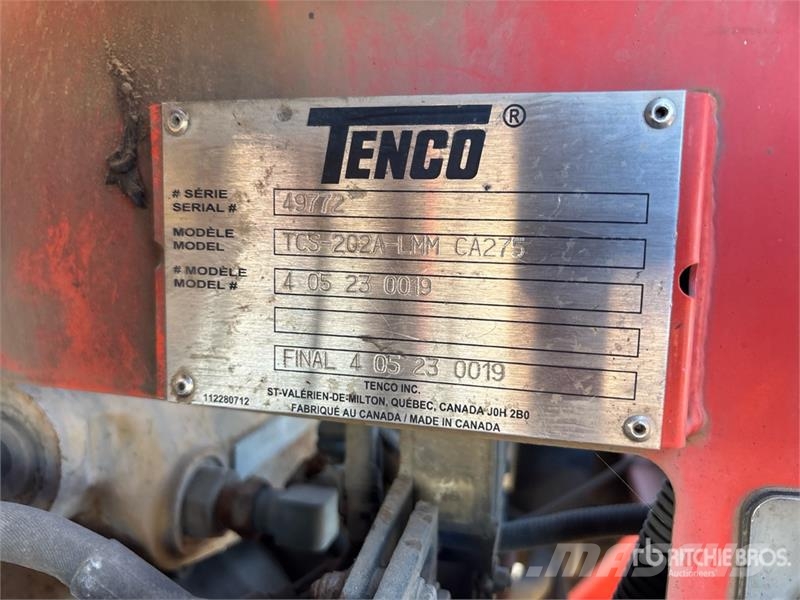 Tenco TCS-202A-LMM CA275 9 ft 2 in Snow Blower - F Lumefreesid