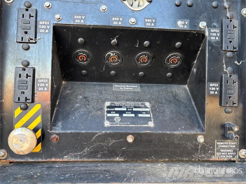 Terex 0T70P 60 kW Mobile Generator Set Diesel Generators