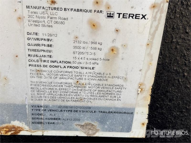 Terex AL4 Gaismas torņi