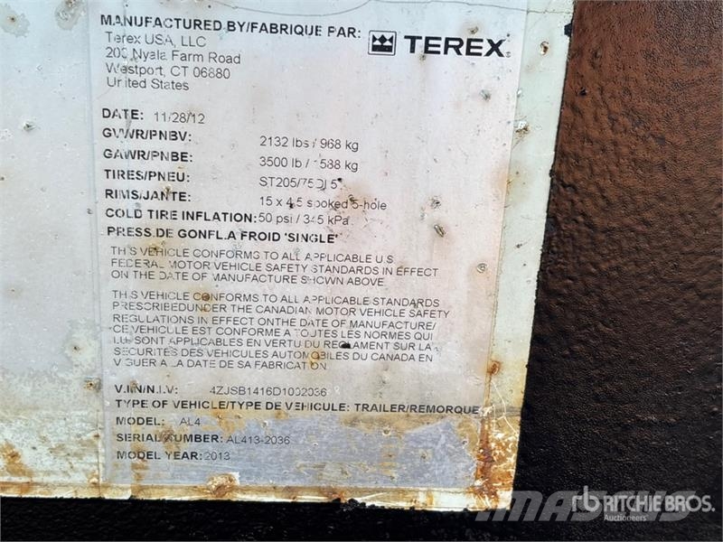 Terex AL4 Lichtmasten