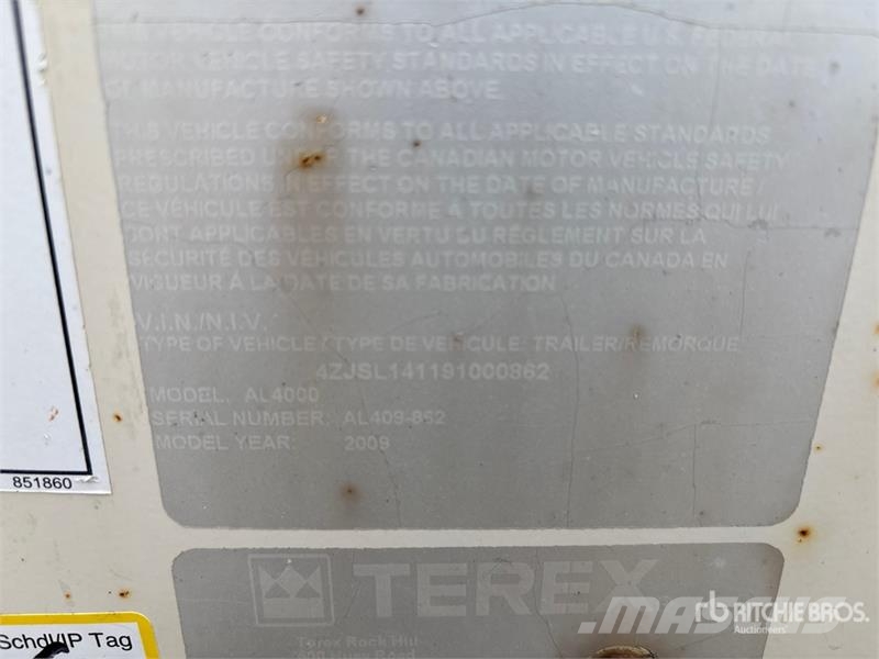 Terex AL4000 أبراج خفيفة