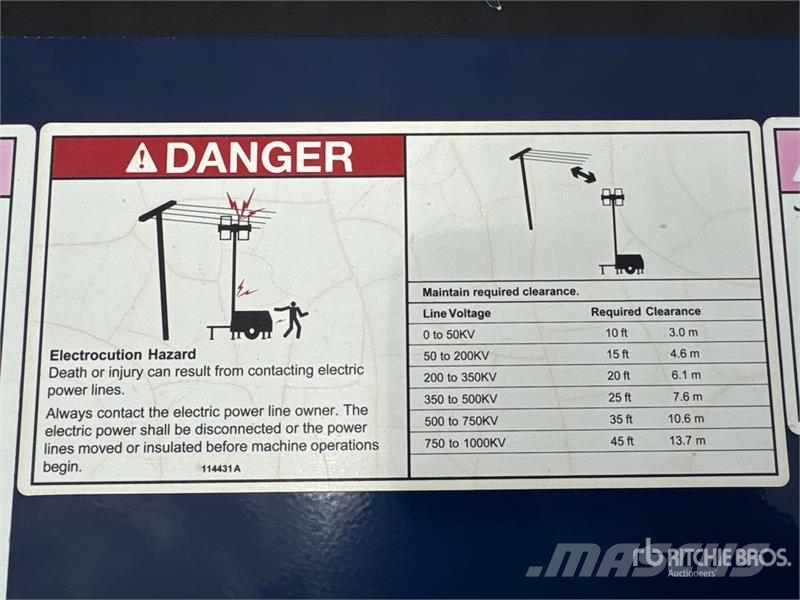 Terex AL8000HT Освітлювальні вежі