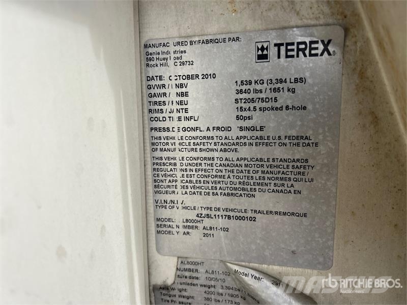 Terex AL8000HT Освітлювальні вежі