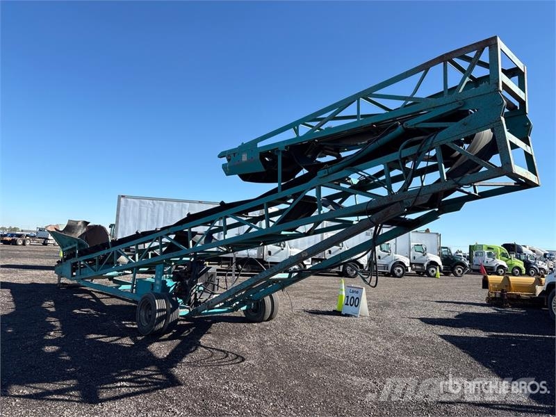 Terex Powerscreen M85 30 in x 60 ft Portable Radial Stac Otros