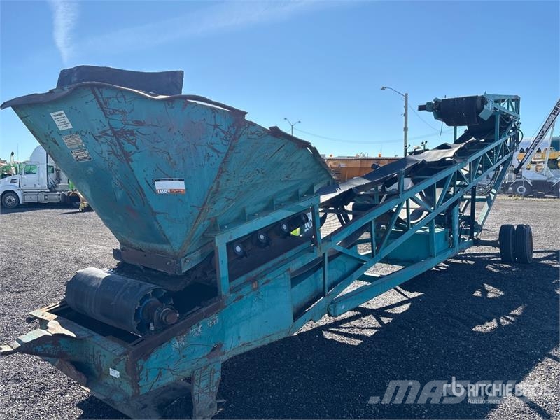 Terex Powerscreen M85 30 in x 60 ft Portable Radial Stac Otros