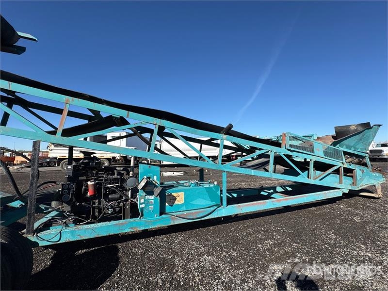Terex Powerscreen M85 30 in x 60 ft Portable Radial Stac Otros