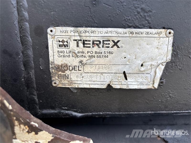 Terex PT110 Mulcher Compact Track Loader Chargeuse compacte