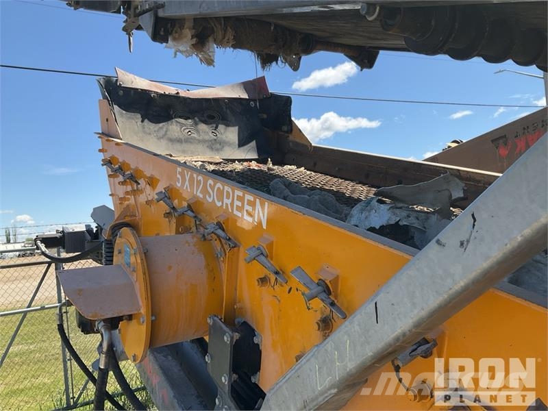 Tesab 1125TR Tracked Impact Crusher Plant Pezzi di ricambio per lo smaltimento rifiuti/riciclaggio
