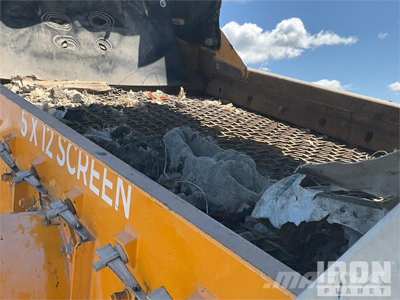 Tesab 1125TR Tracked Impact Crusher Plant Pezzi di ricambio per lo smaltimento rifiuti/riciclaggio
