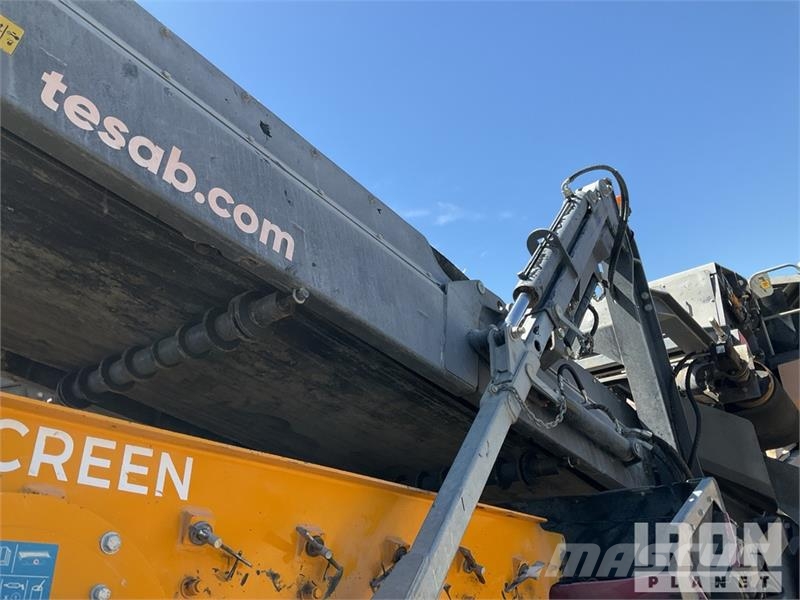 Tesab 1125TR Tracked Impact Crusher Plant Pezzi di ricambio per lo smaltimento rifiuti/riciclaggio