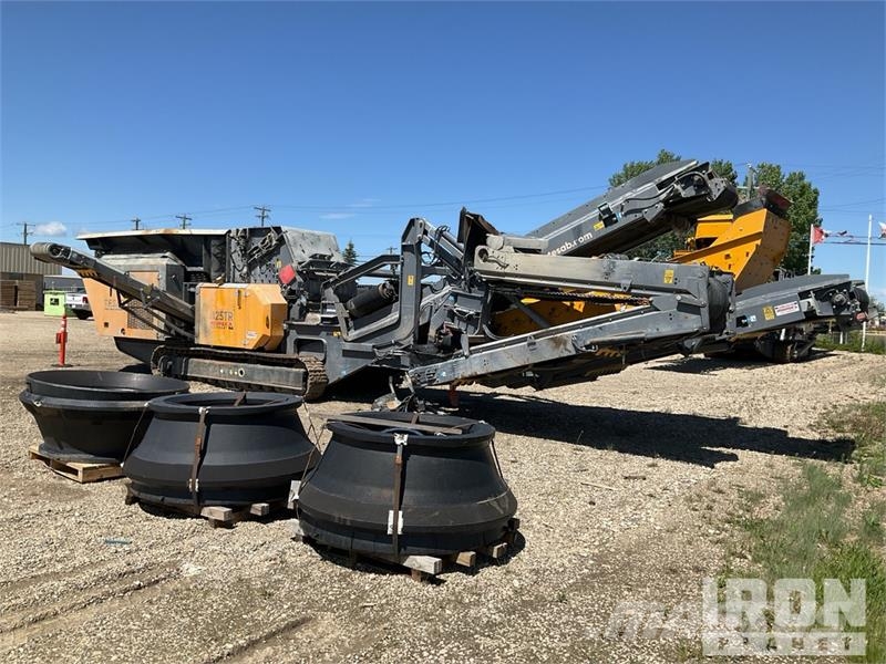 Tesab 1125TR Tracked Impact Crusher Plant Pezzi di ricambio per lo smaltimento rifiuti/riciclaggio