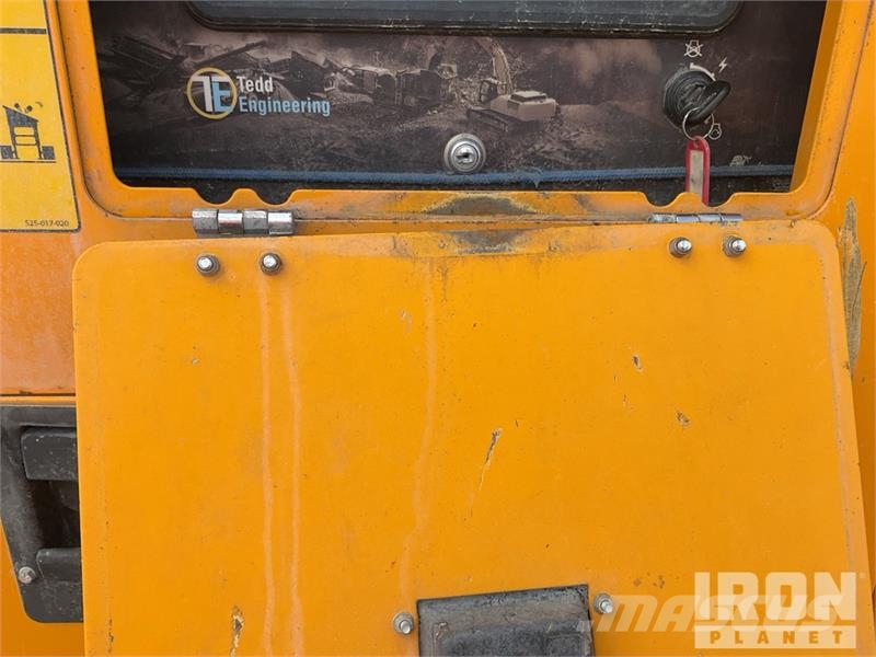 Tesab 1125TR Tracked Impact Crusher Plant Pezzi di ricambio per lo smaltimento rifiuti/riciclaggio