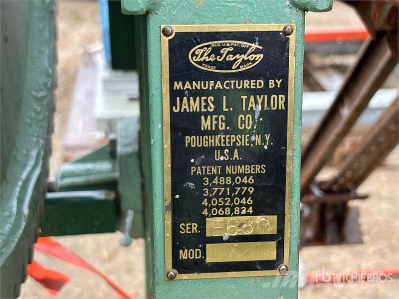  The Taylor Rotary Clamp Press مكونات أخرى