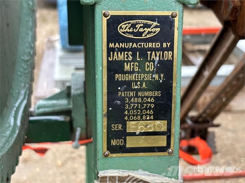  The Taylor Rotary Clamp Press مكونات أخرى
